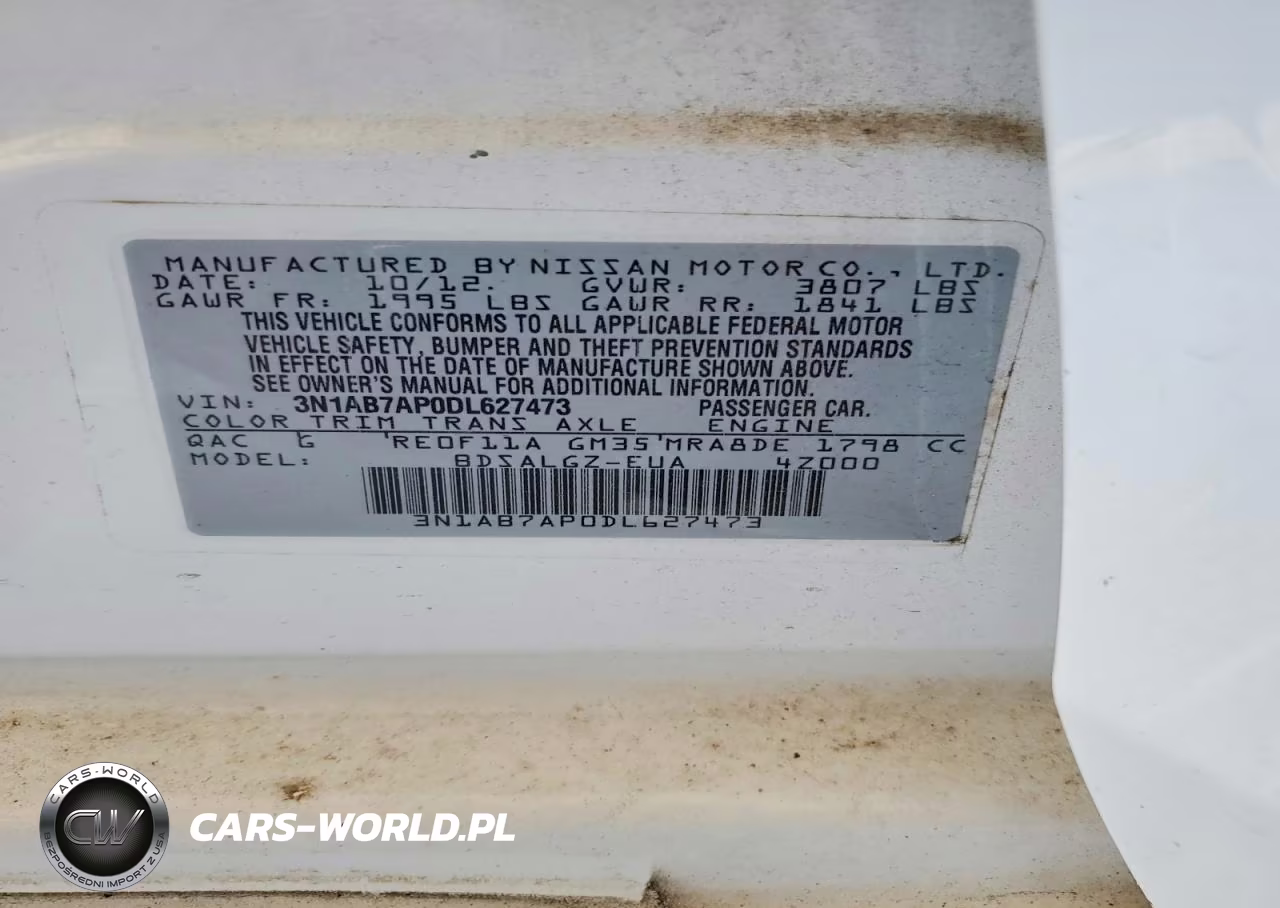 2013 Nissan Sentra S VIN:3N1AB7AP0DL627473 - 13