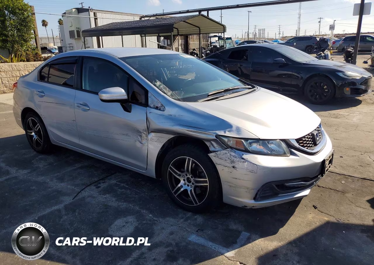 2015 Honda Civic Lx VIN:2HGFB2F59FH549835 - 4