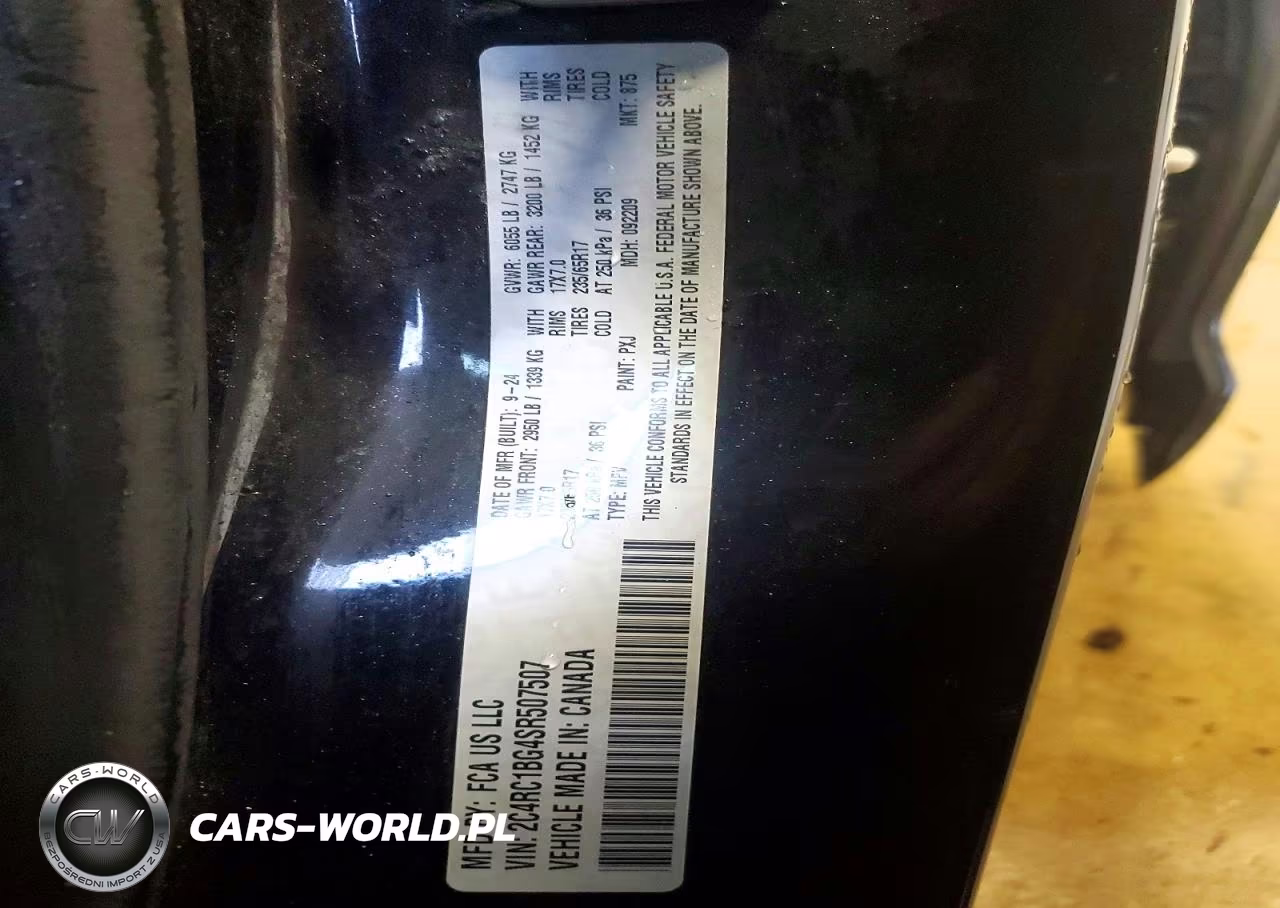 2025 Chrysler Pacifica Select VIN:2C4RC1BG4SR507507 - 13