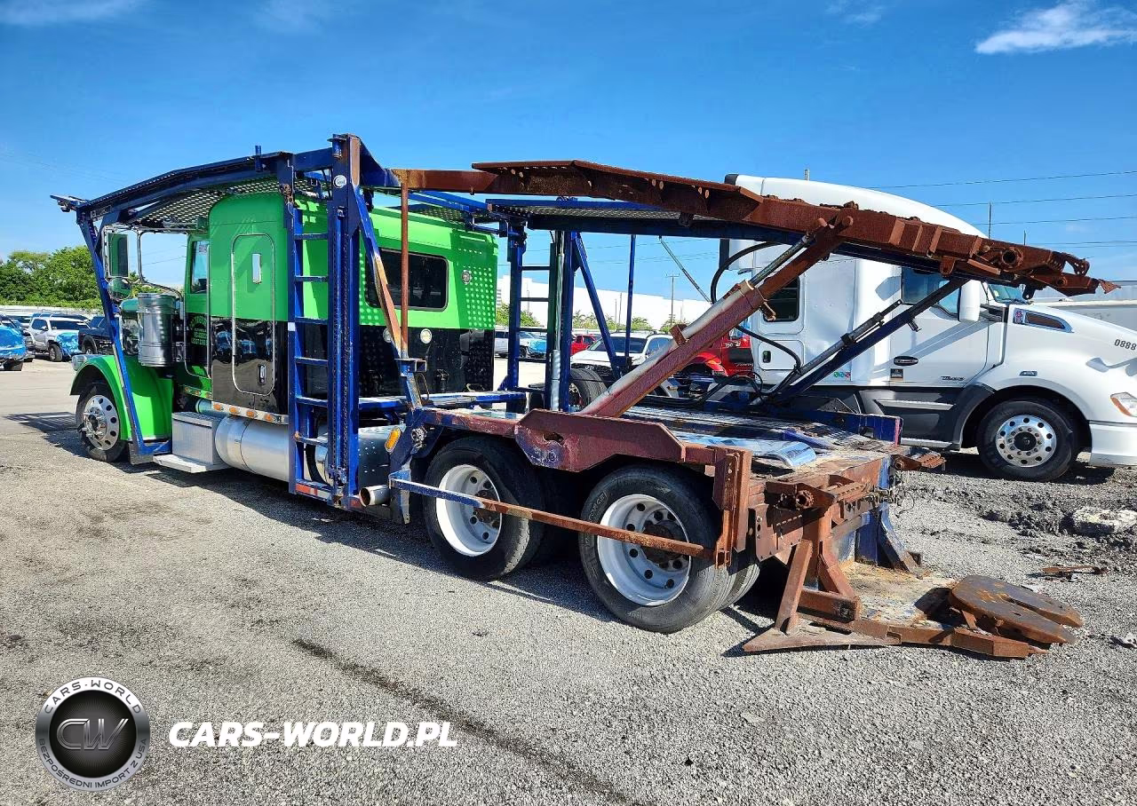 2014 Peterbilt 388 Car Hauler Truck VIN:1NPWD49X7ED215406 - 2