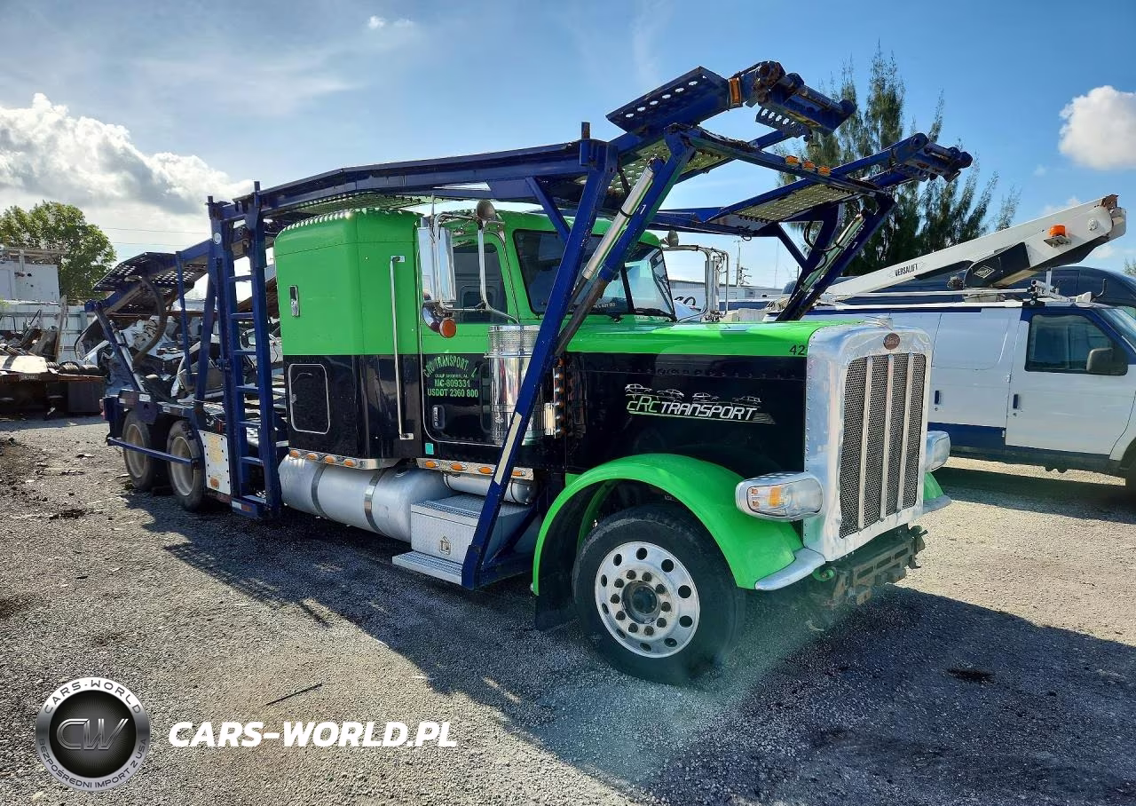 2014 Peterbilt 388 Car Hauler Truck VIN:1NPWD49X7ED215406 - 4