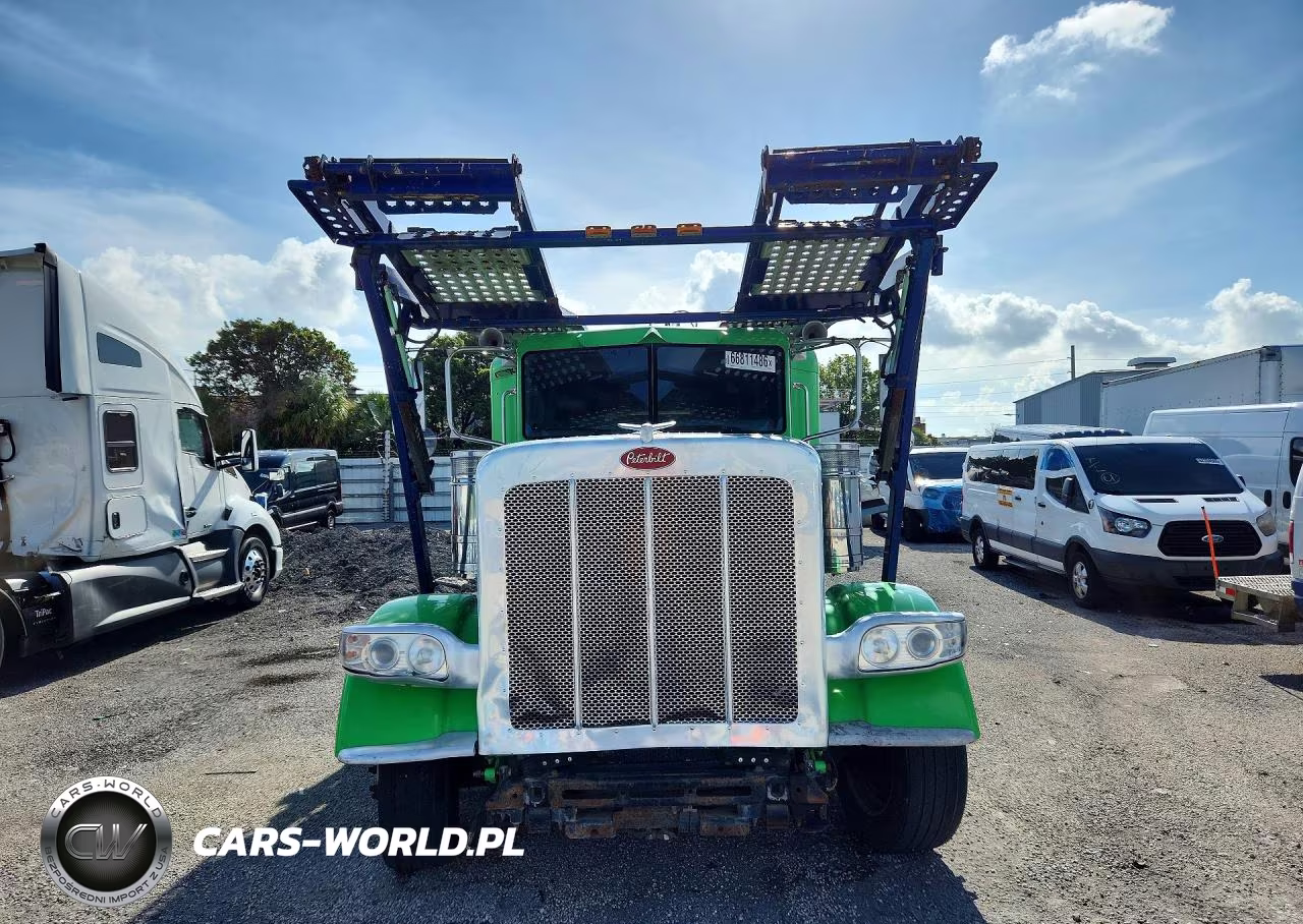 2014 Peterbilt 388 Car Hauler Truck VIN:1NPWD49X7ED215406 - 5
