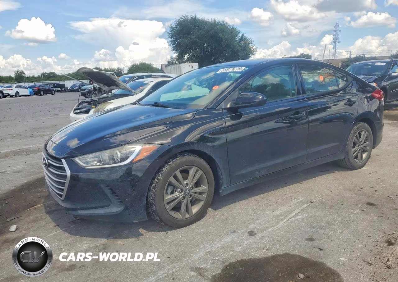2017 Hyundai Elantra Se VIN:5NPD84LF5HH046004 - 1