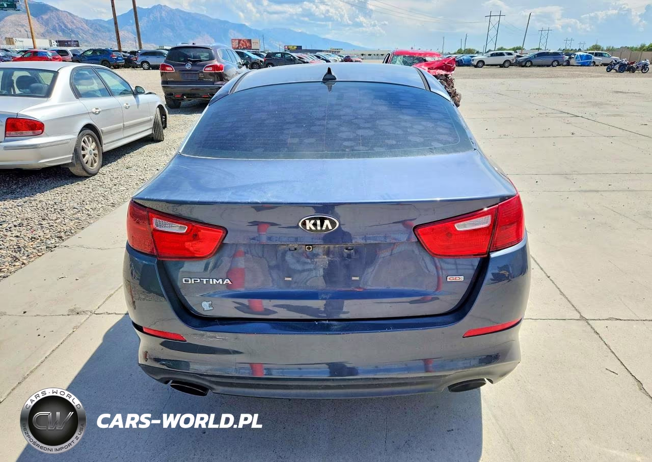 2015 Kia Optima Lx VIN:5XXGM4A71FG483639 - 6