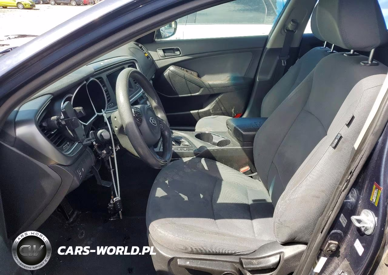 2015 Kia Optima Lx VIN:5XXGM4A71FG483639 - 7