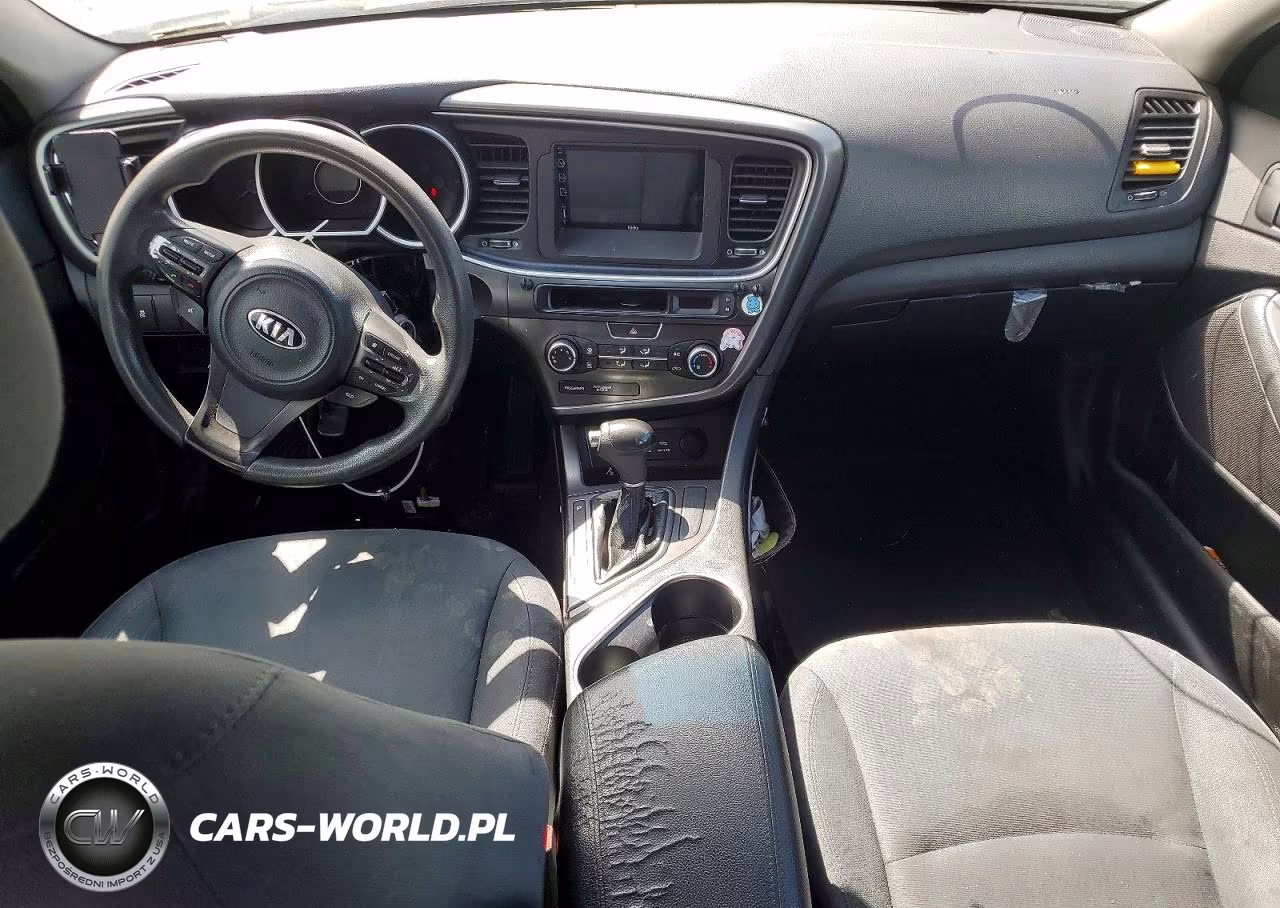 2015 Kia Optima Lx VIN:5XXGM4A71FG483639 - 8