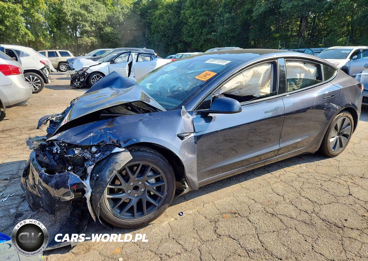 2024 Tesla Model 3 VIN:5YJ3E1EA7RF739743 - 1