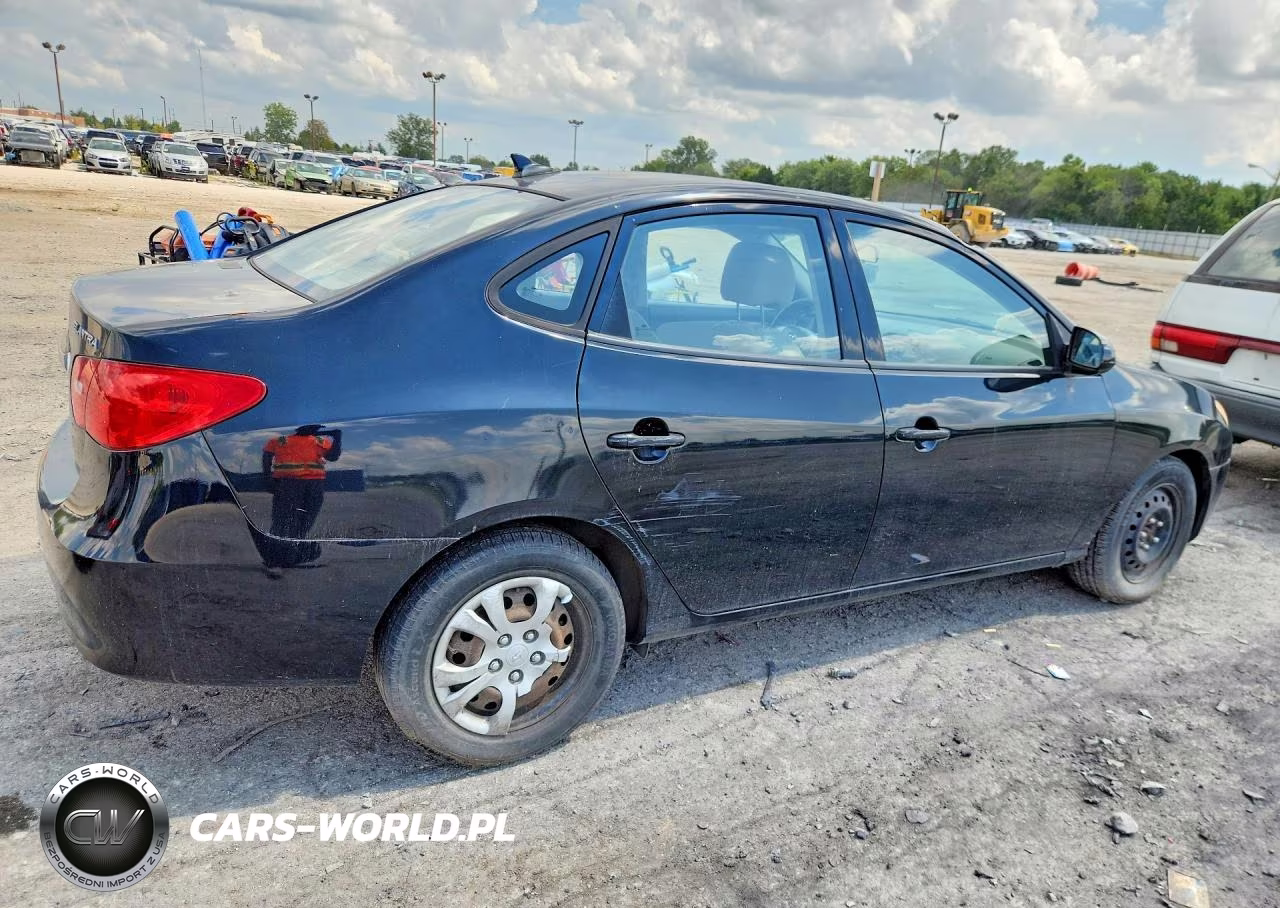 2010 Hyundai Elantra Gls VIN:KMHDU4AD7AU134346 - 3