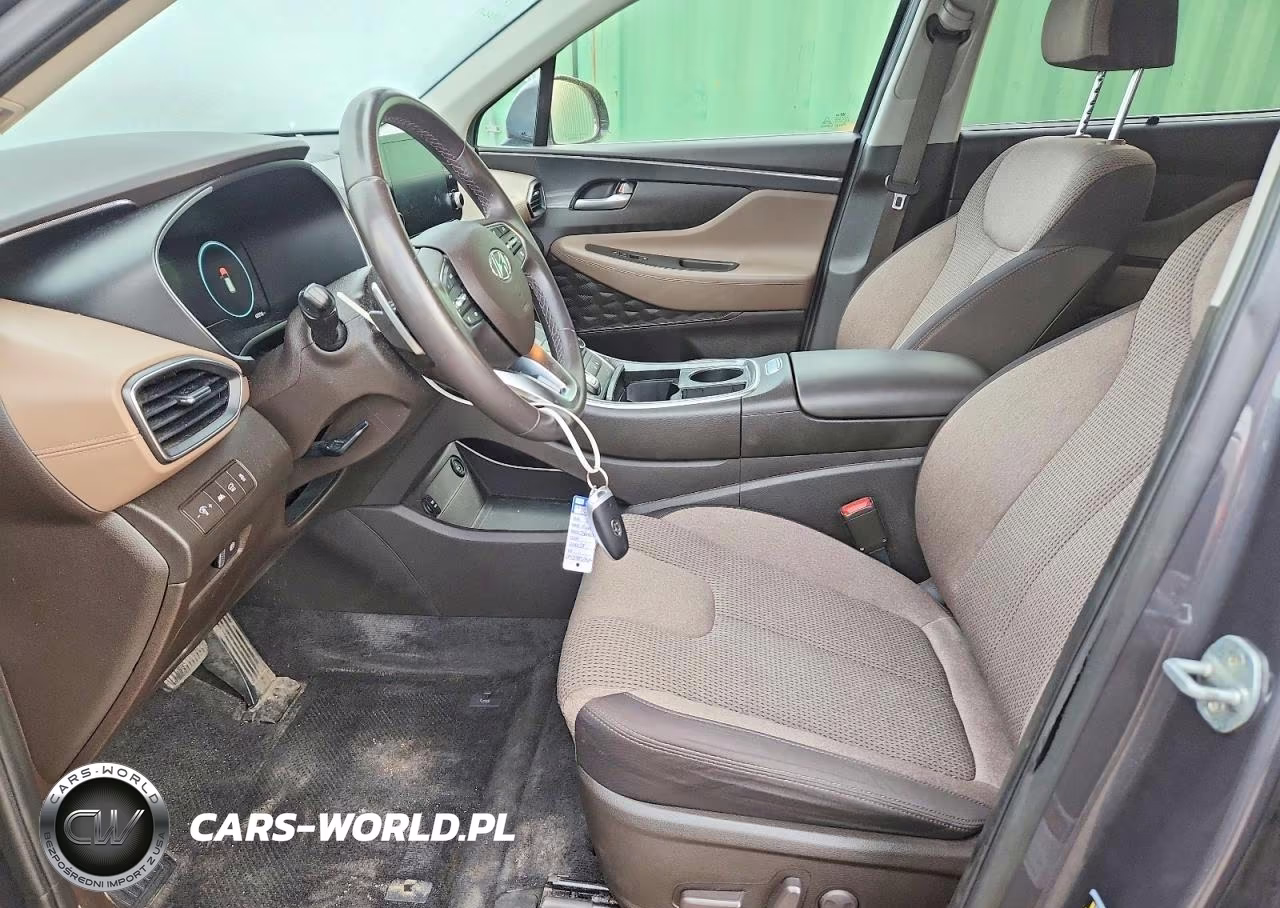 2022 Hyundai Santa Fe Blue VIN:KM8S2DA13NU028002 - 7