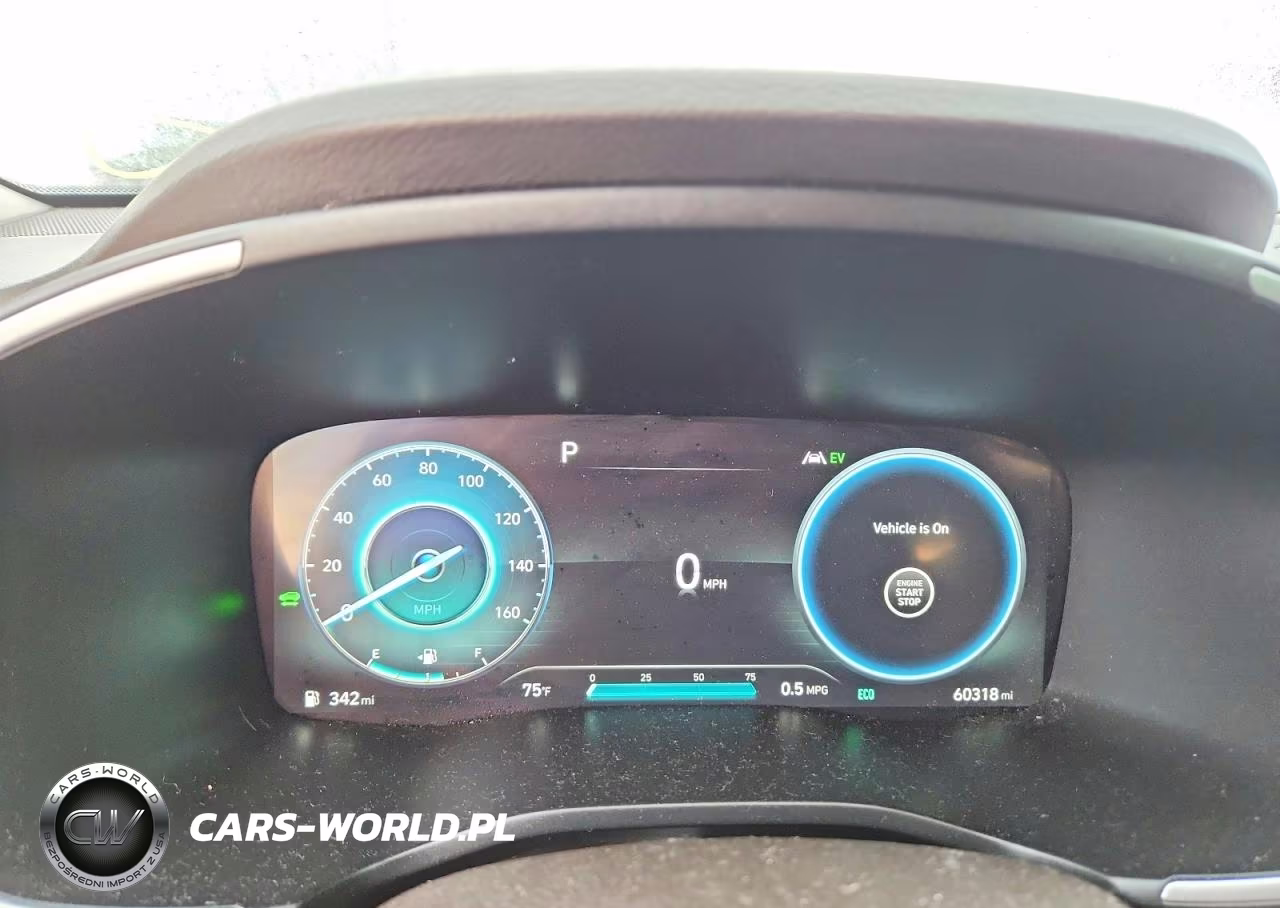 2022 Hyundai Santa Fe Blue VIN:KM8S2DA13NU028002 - 9