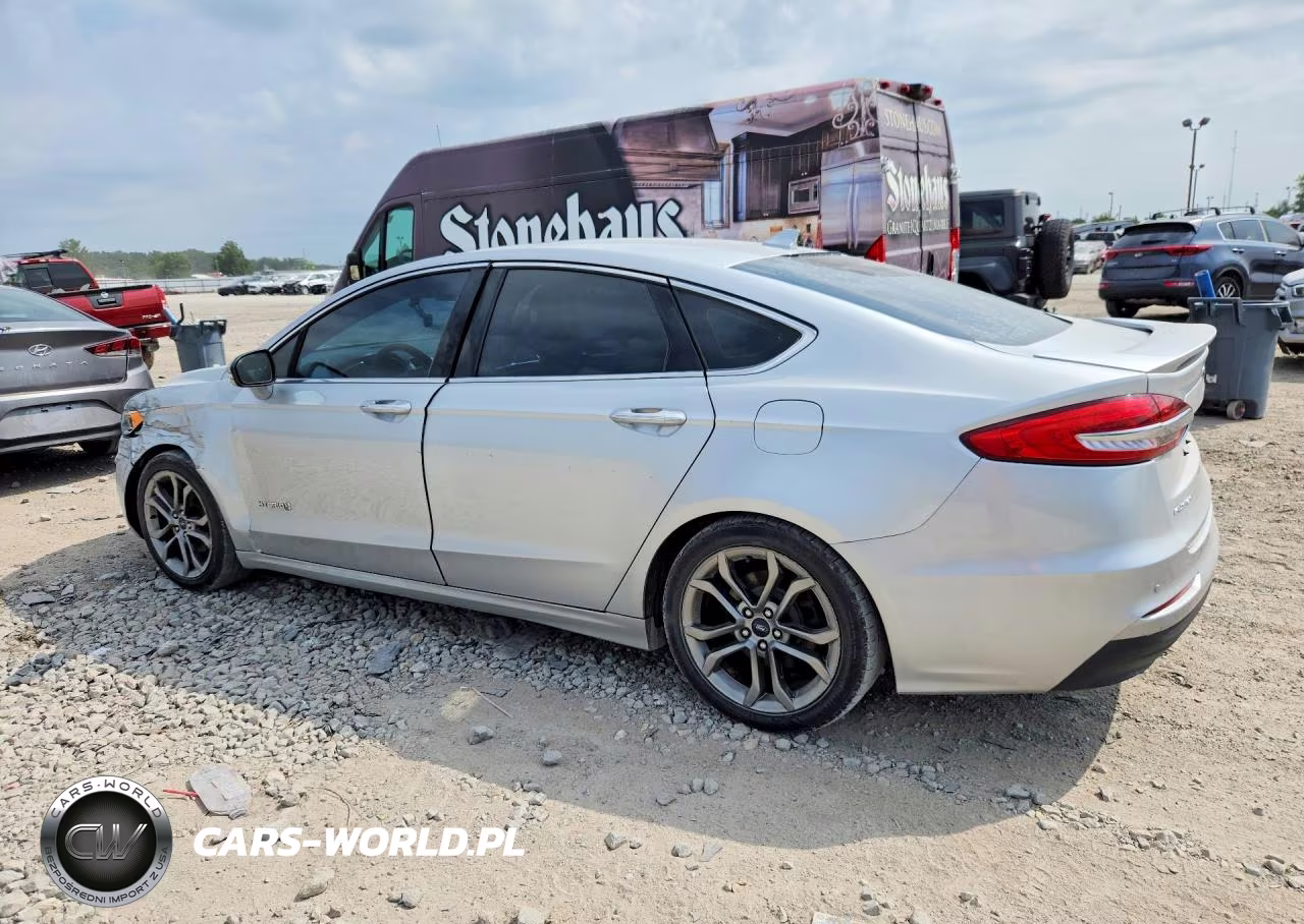 2019 Ford Fusion Titanium VIN:3FA6P0RU4KR273351 - 2