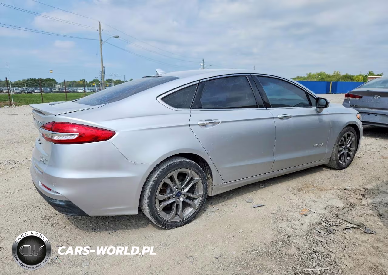 2019 Ford Fusion Titanium VIN:3FA6P0RU4KR273351 - 3