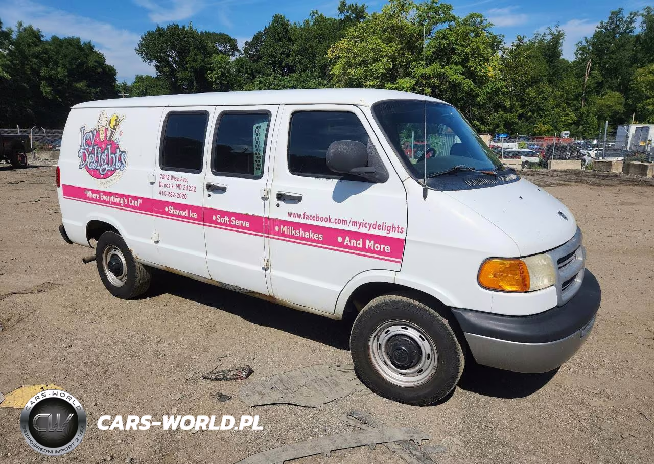 2001 Dodge Ram Van B2500 VIN:2B7JB21Y61K517947 - 4