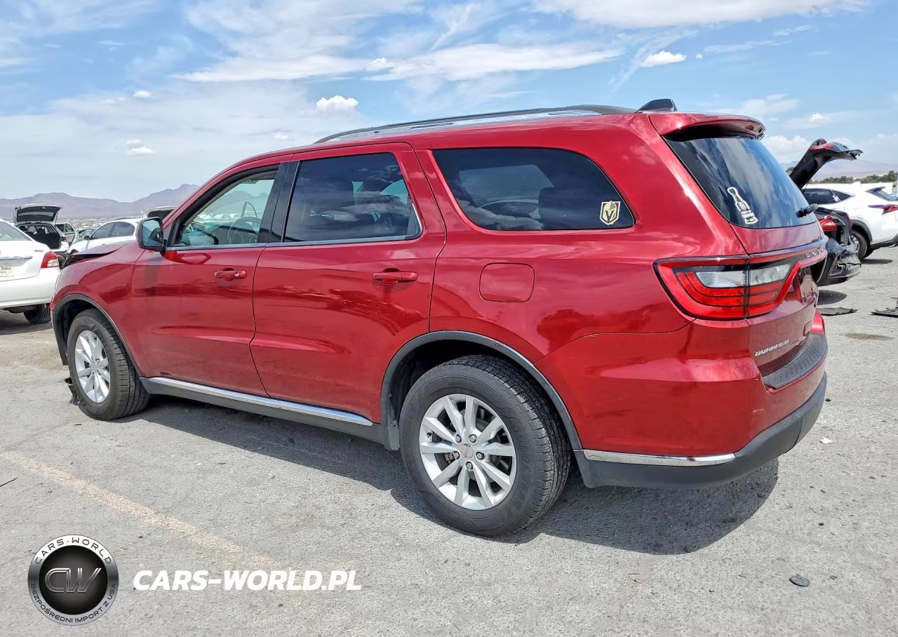 2015 Dodge Durango Sxt VIN:1C4RDHAG3FC244626 - 2
