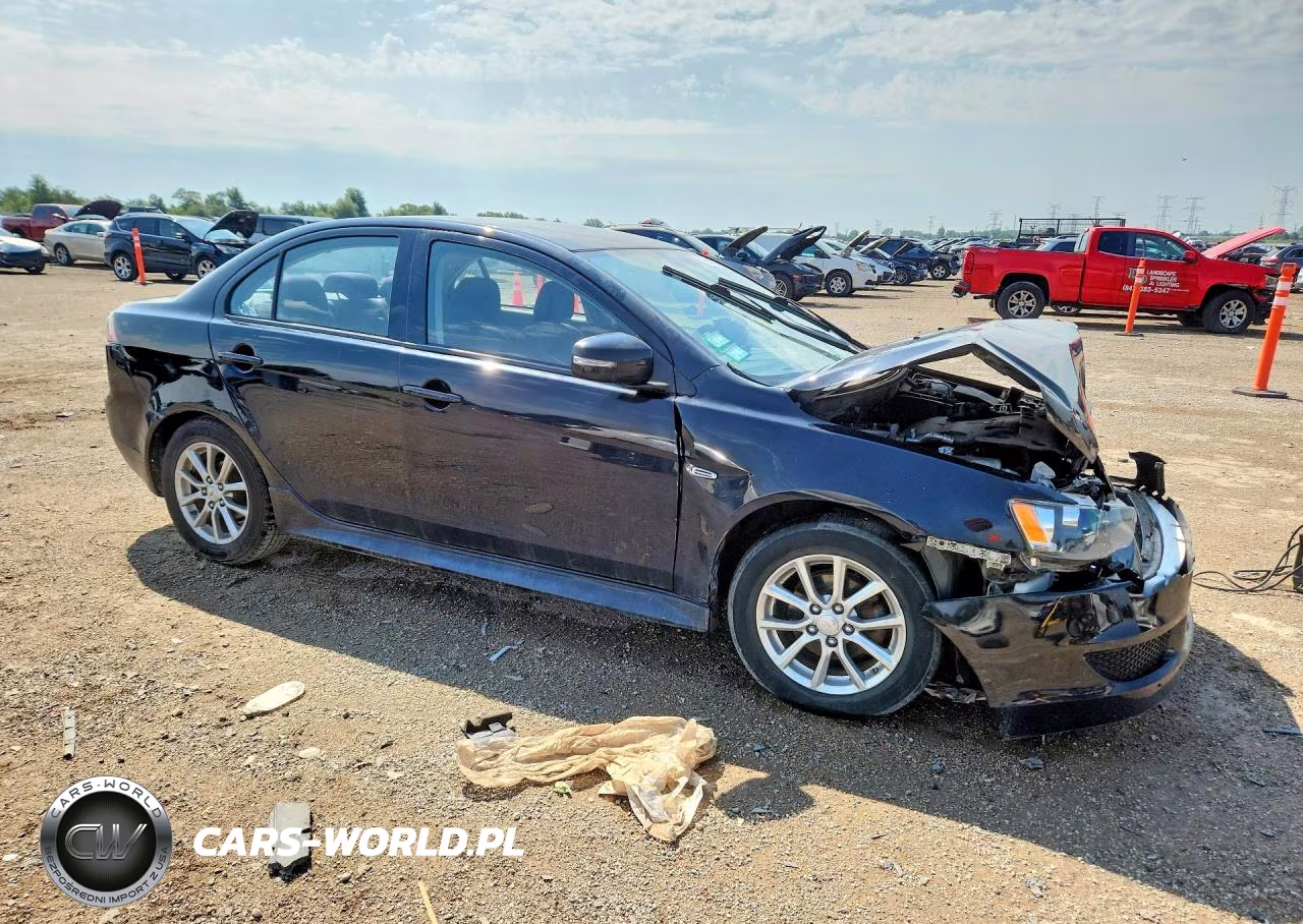 2015 Mitsubishi Lancer Es VIN:JA32U2FU4FU022358 - 4