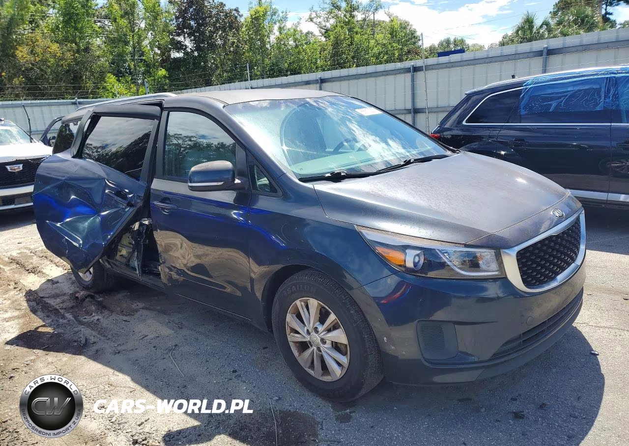 2016 Kia Sedona Lx VIN:KNDMB5C14G6087034 - 4