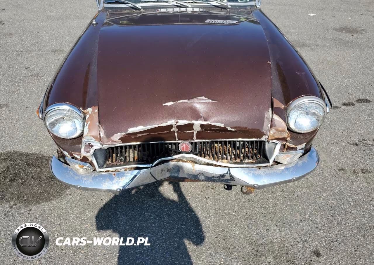 1972 Mg Mgb VIN:GHN5UC263721G - 11