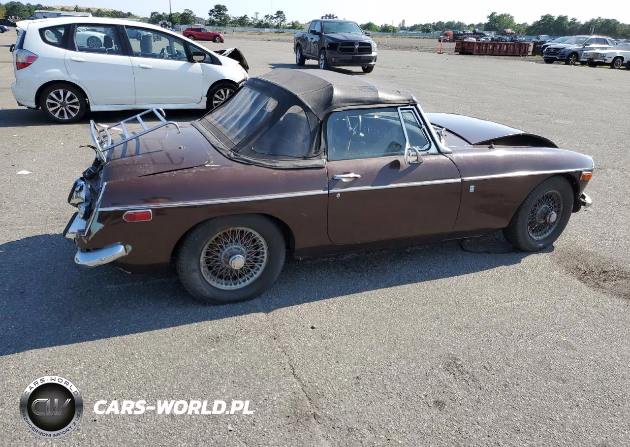 1972 Mg Mgb VIN:GHN5UC263721G - 3