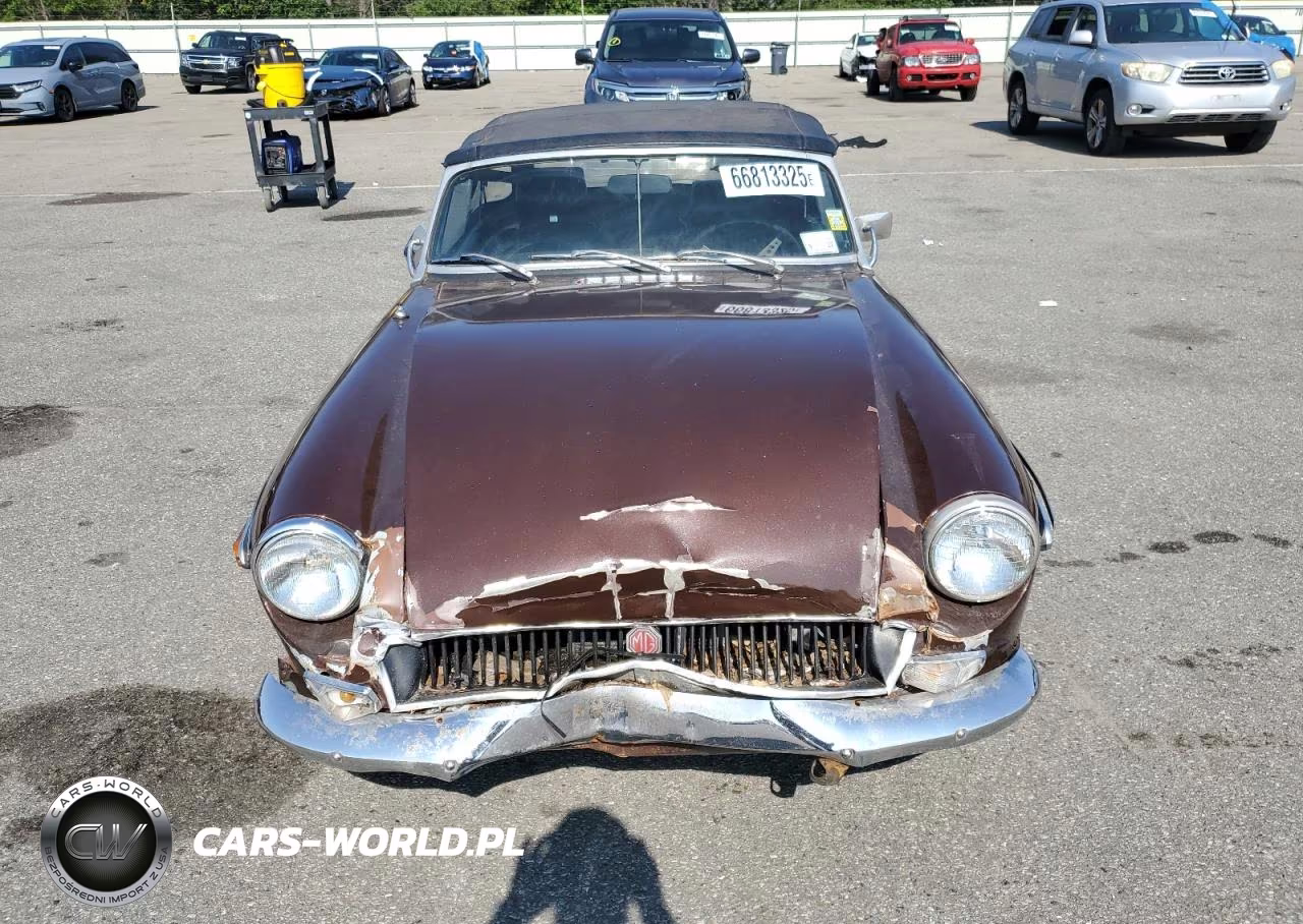 1972 Mg Mgb VIN:GHN5UC263721G - 5