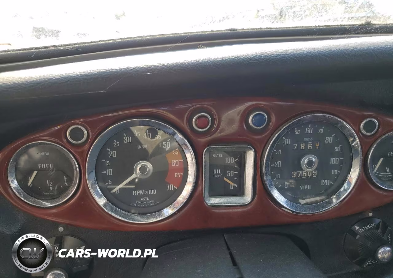 1972 Mg Mgb VIN:GHN5UC263721G - 9