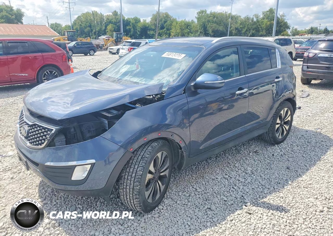 2013 Kia Sportage Sx VIN:KNDPC3A69D7426020 - 1