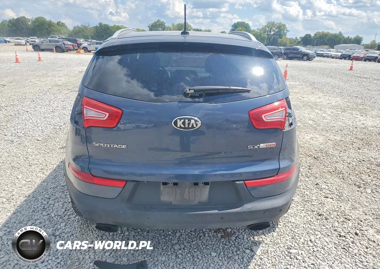 2013 Kia Sportage Sx VIN:KNDPC3A69D7426020 - 6