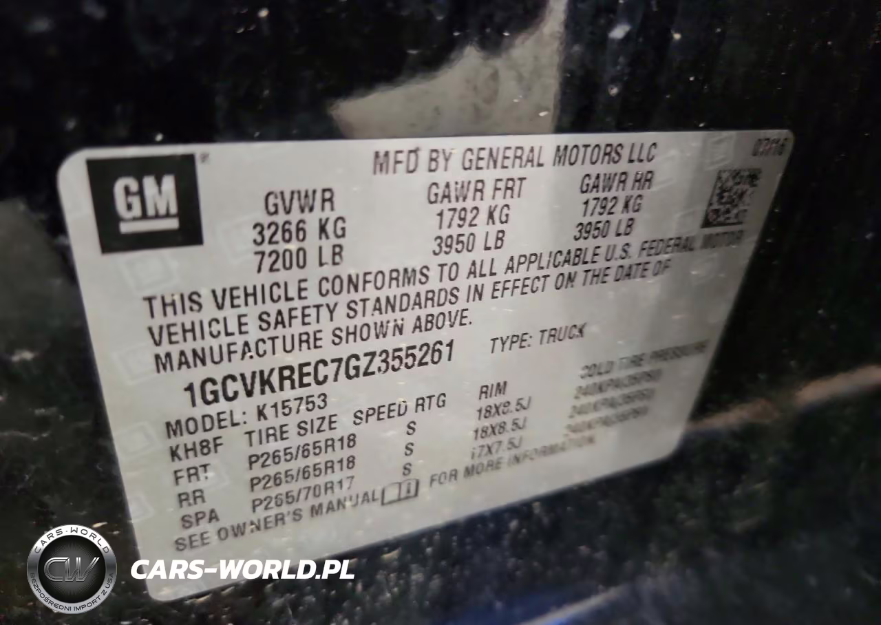 2016 Chevrolet Silverado K1500 Lt VIN:1GCVKREC7GZ355261 - 12