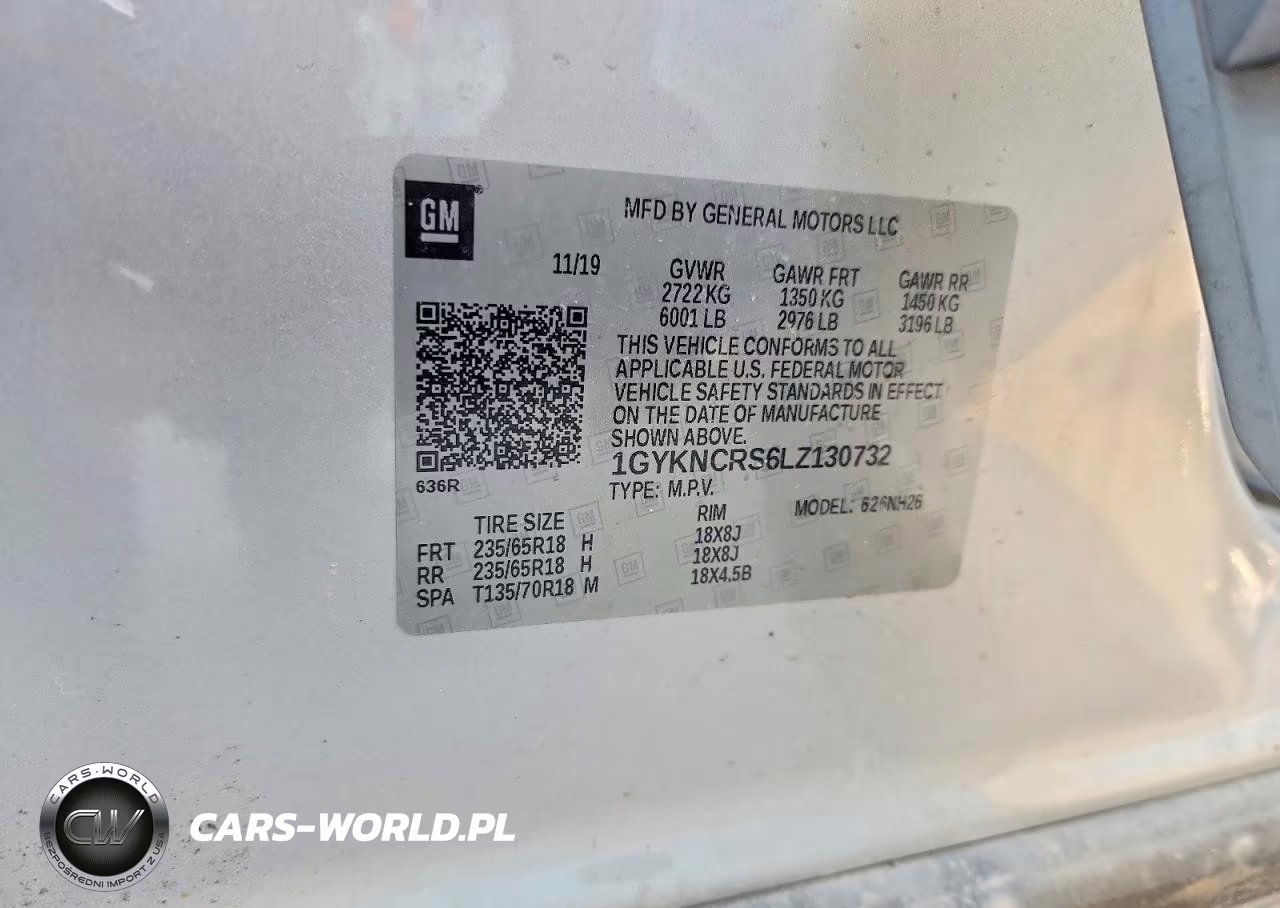 2020 Cadillac Xt5 Premium Luxury VIN:1GYKNCRS6LZ130732 - 13