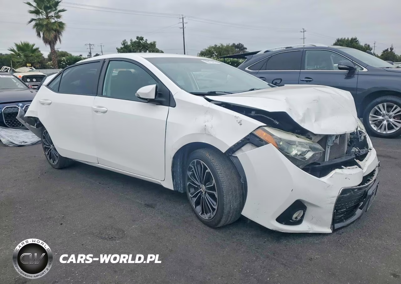 2015 Toyota Corolla S Plus VIN:2T1BURHEXFC278372 - 4