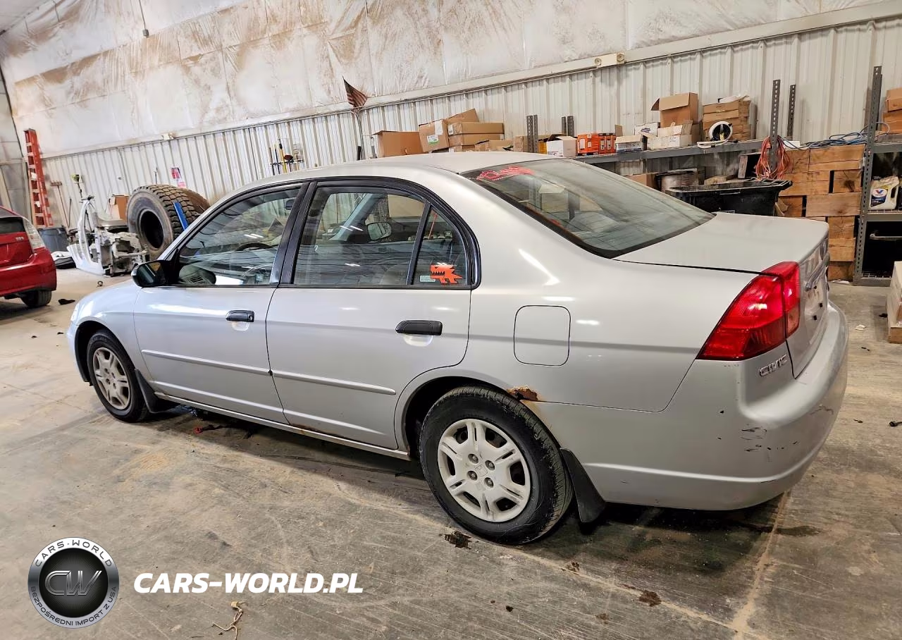 2001 Honda Civic Lx VIN:JHMES16561S007774 - 2