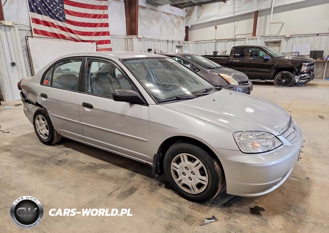2001 Honda Civic Lx VIN:JHMES16561S007774 - 4
