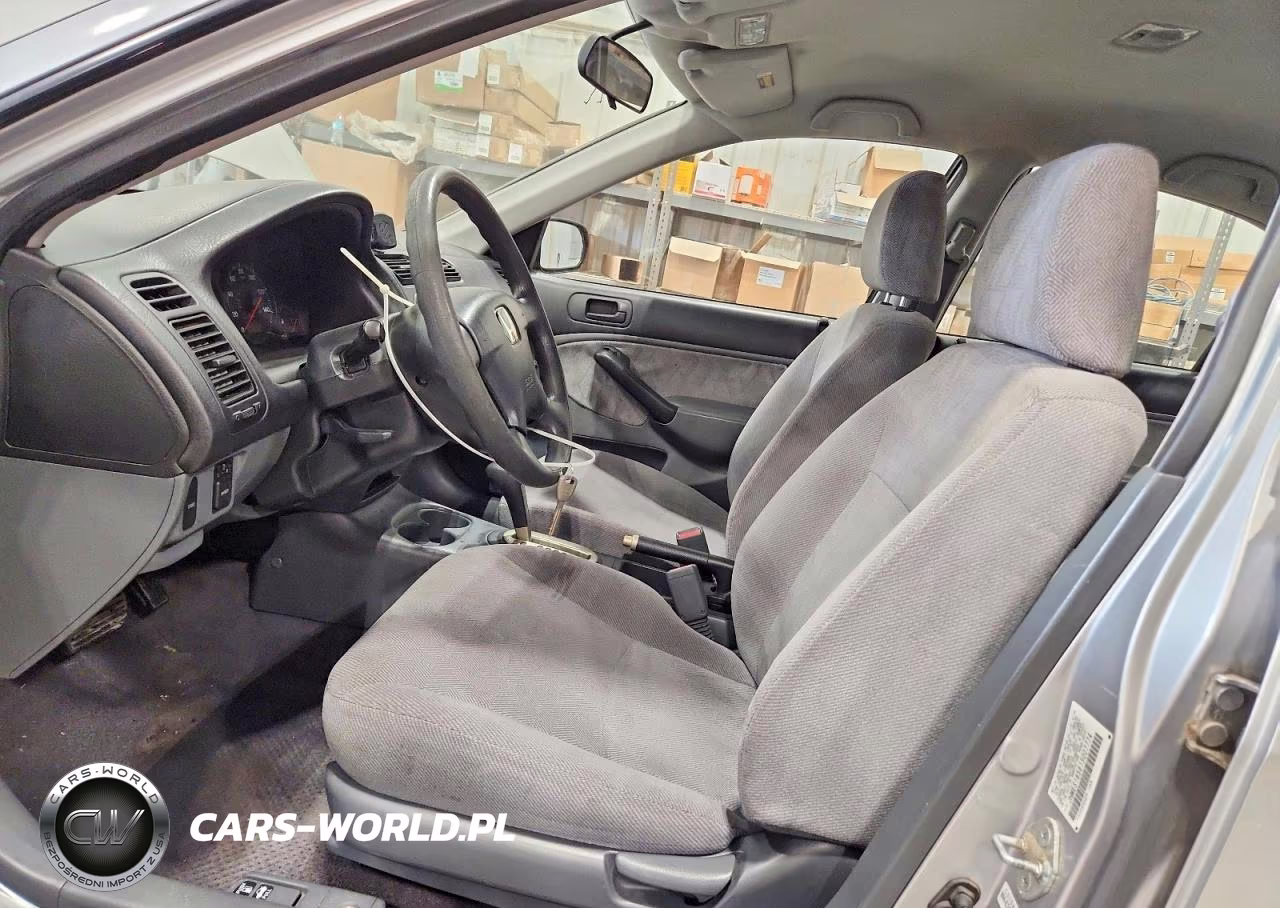 2001 Honda Civic Lx VIN:JHMES16561S007774 - 7