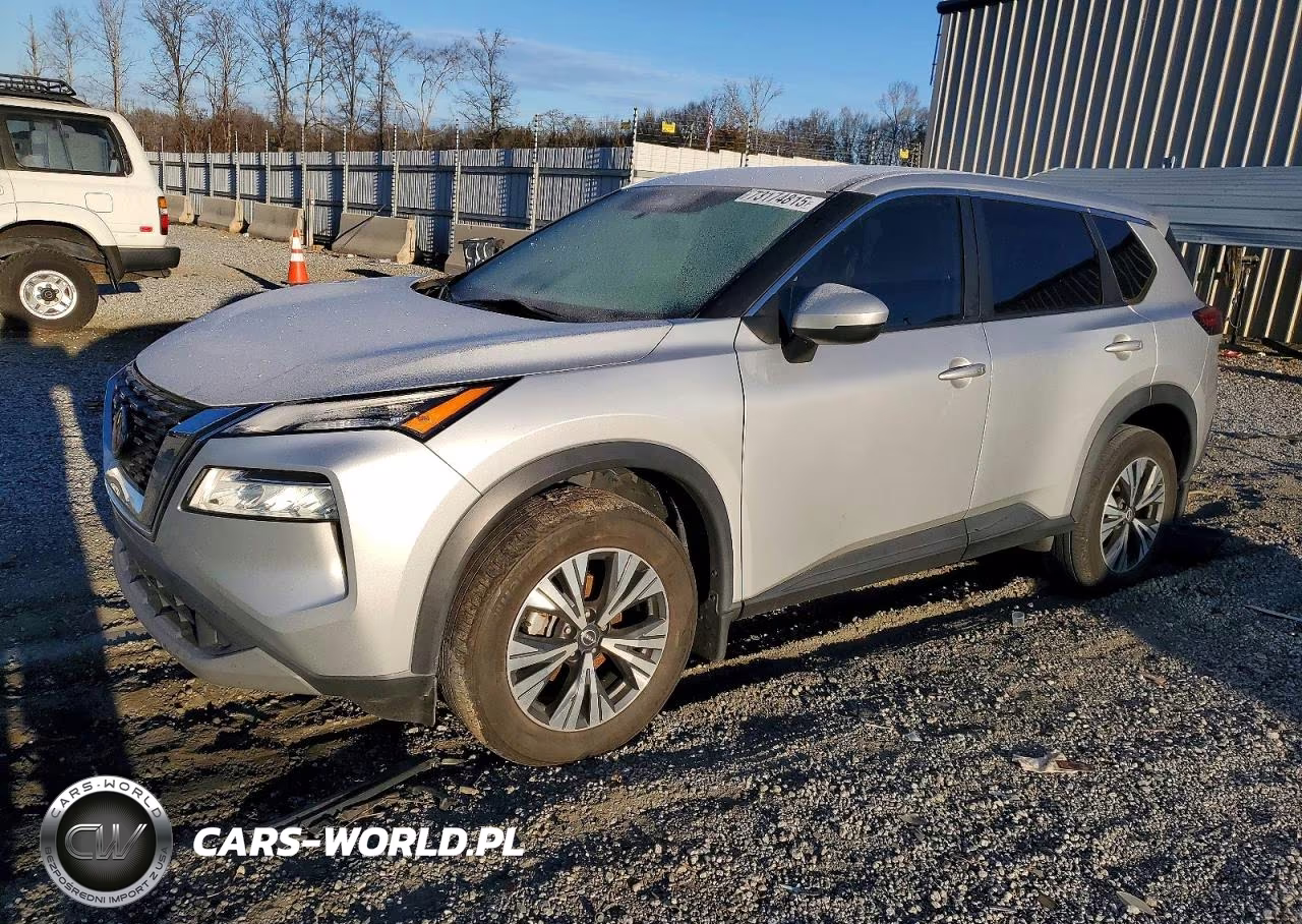 2022 Nissan Rogue Sv VIN:5N1BT3BA5NC702632 - 1