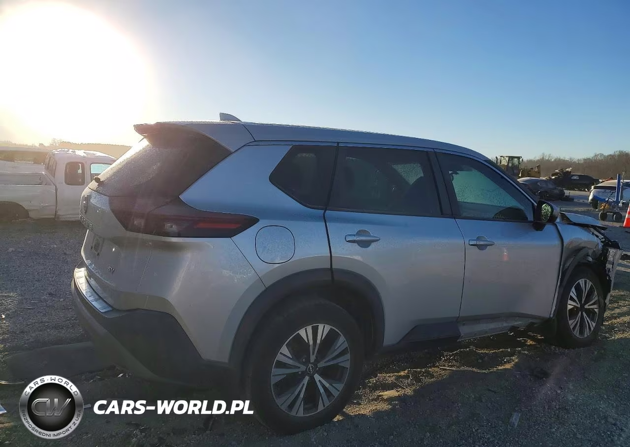 2022 Nissan Rogue Sv VIN:5N1BT3BA5NC702632 - 3
