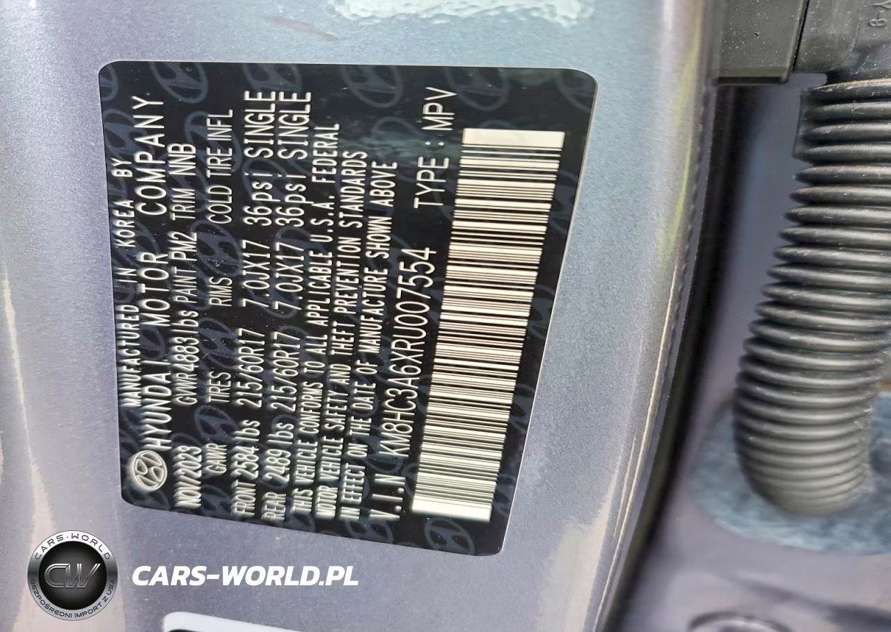 2024 Hyundai Kona Sel VIN:KM8HC3A6XRU007554 - 13