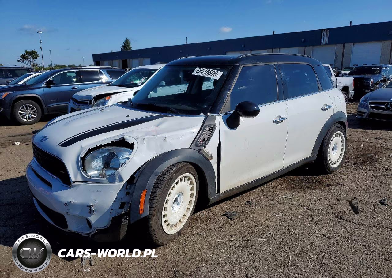 2013 Mini Cooper S Countryman VIN:WMWZC3C57DWP21682 - 1