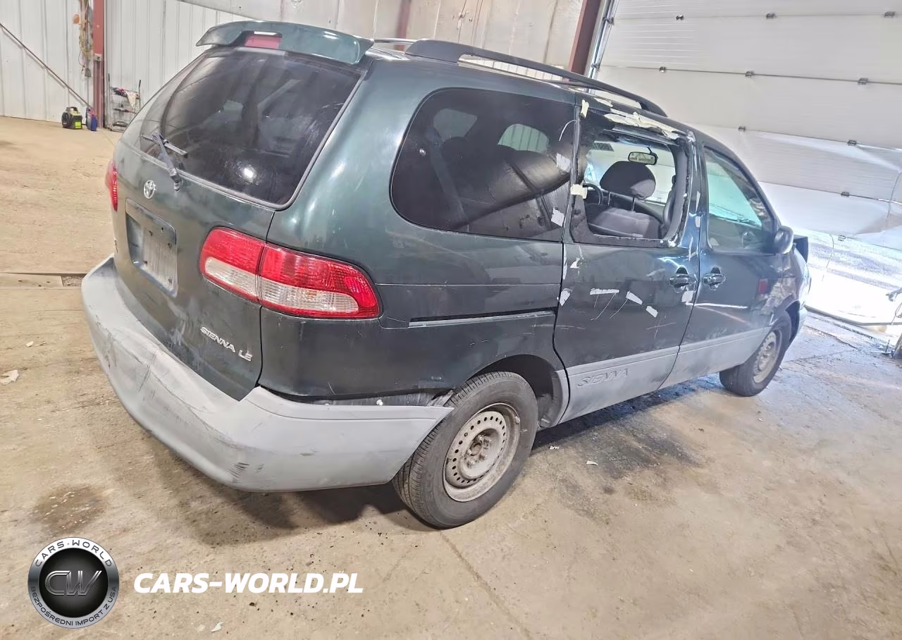 2002 Toyota Sienna Le VIN:4T3ZF13C42U457801 - 3