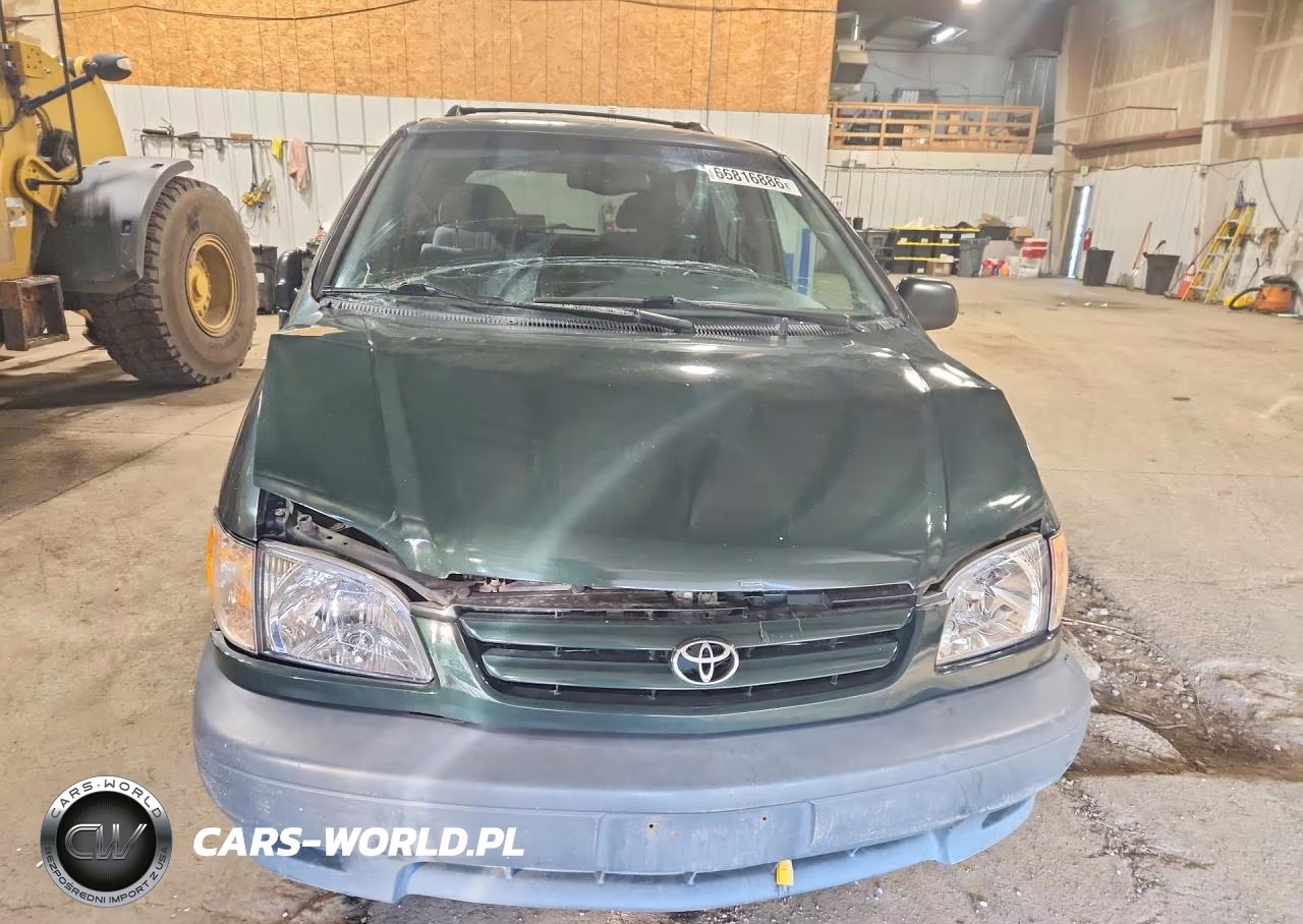 2002 Toyota Sienna Le VIN:4T3ZF13C42U457801 - 5