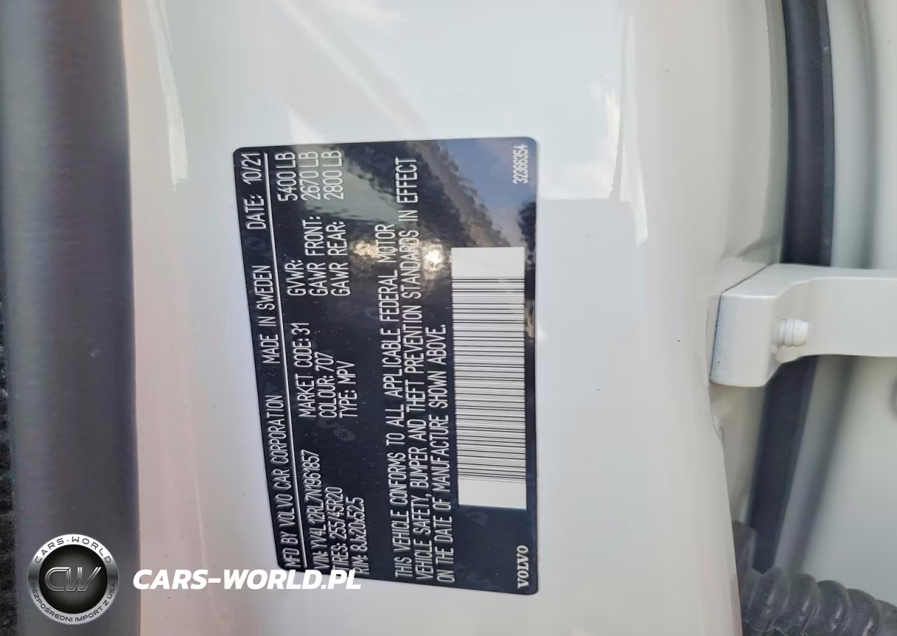 2022 Volvo Xc60 B5 Inscription VIN:YV4L12RL7N1961857 - 13