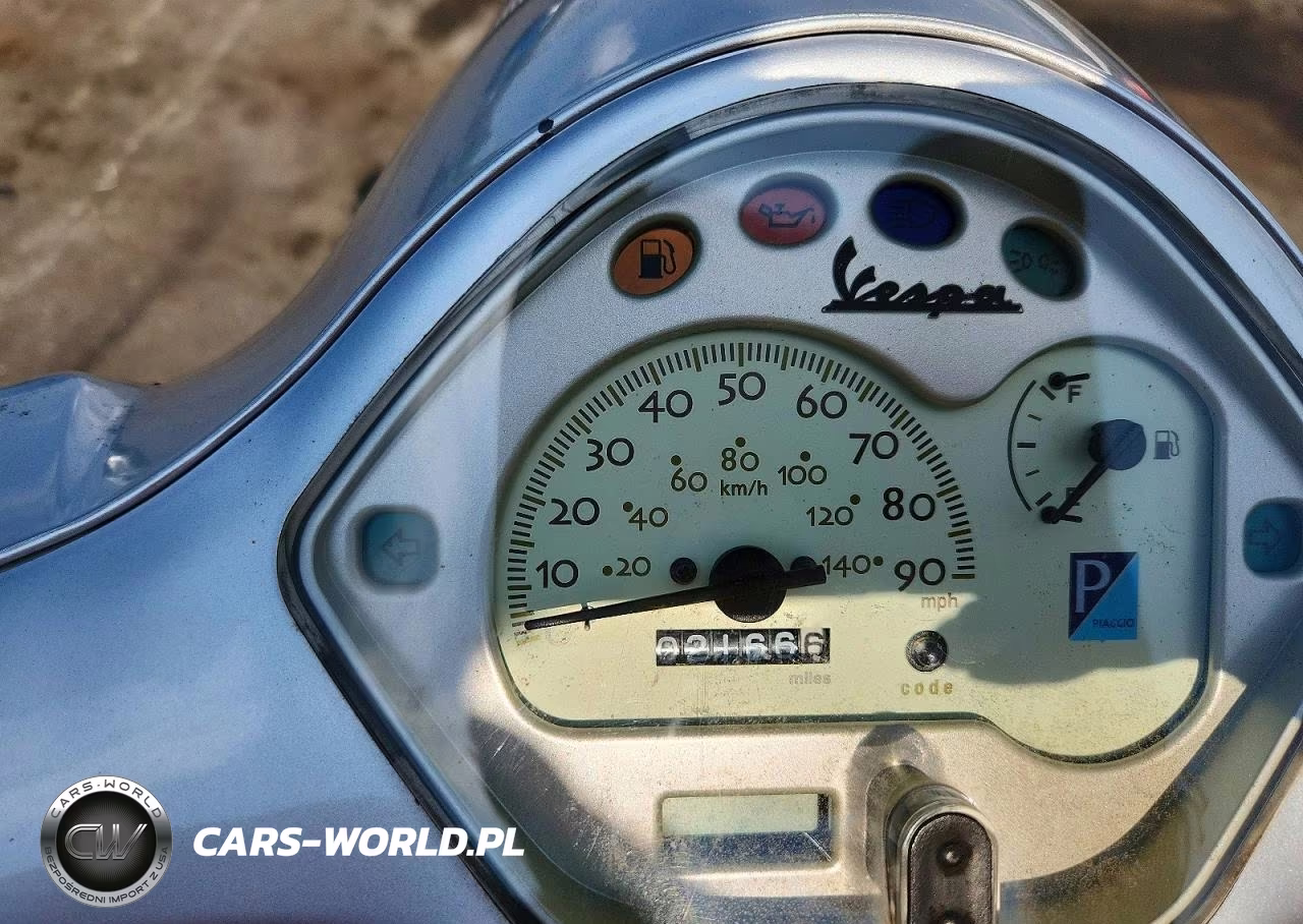 2009 Vespa Lx 150 VIN:ZAPM448F595017672 - 7