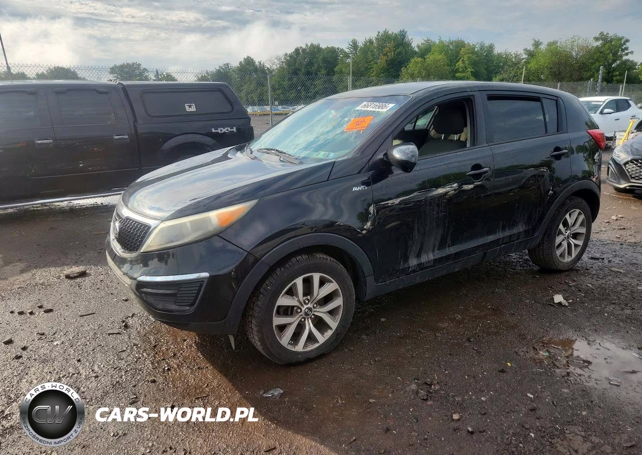 2016 Kia Sportage Lx VIN:KNDPBCAC4G7876980 - 1