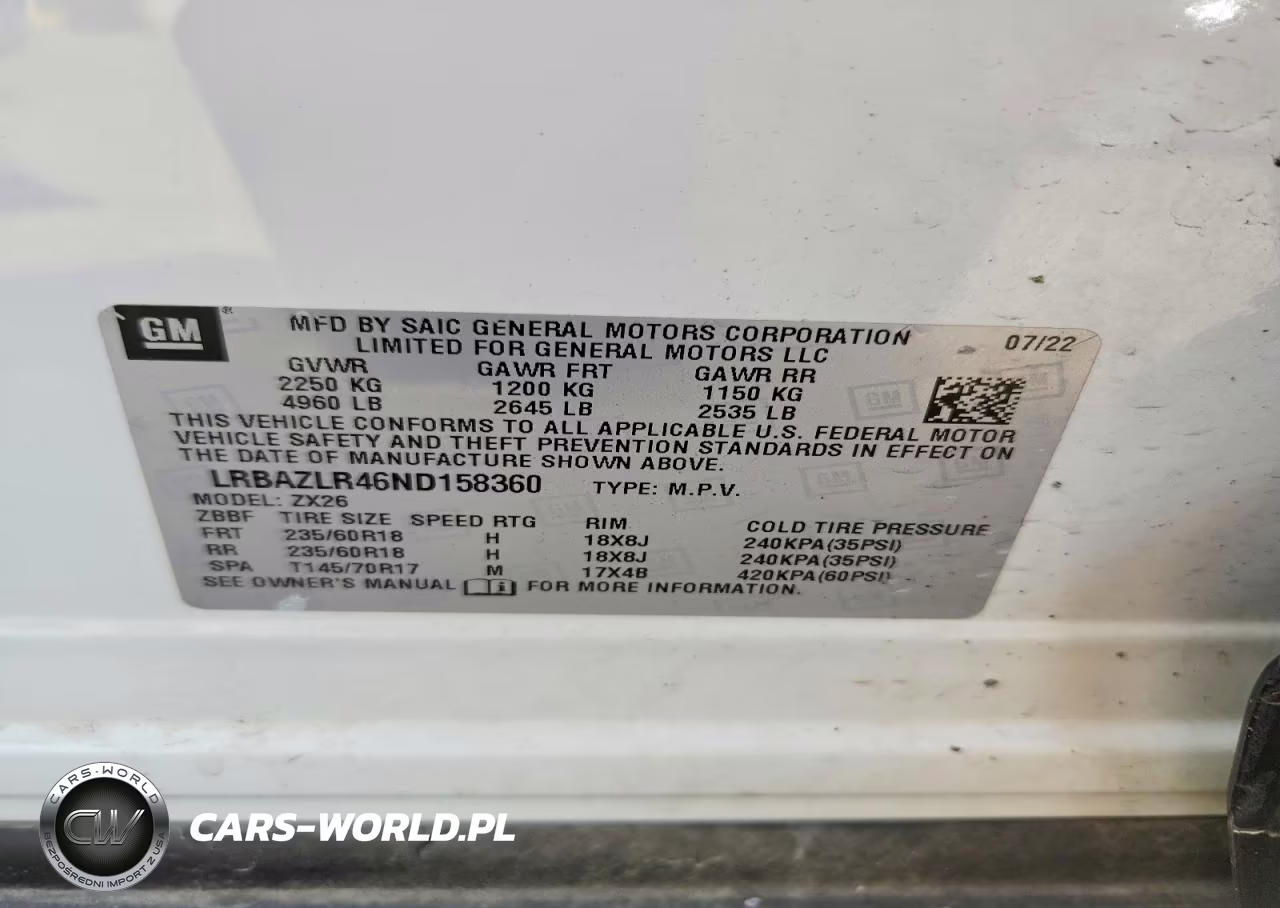 2022 Buick Envision Preferred VIN:LRBAZLR46ND158360 - 12