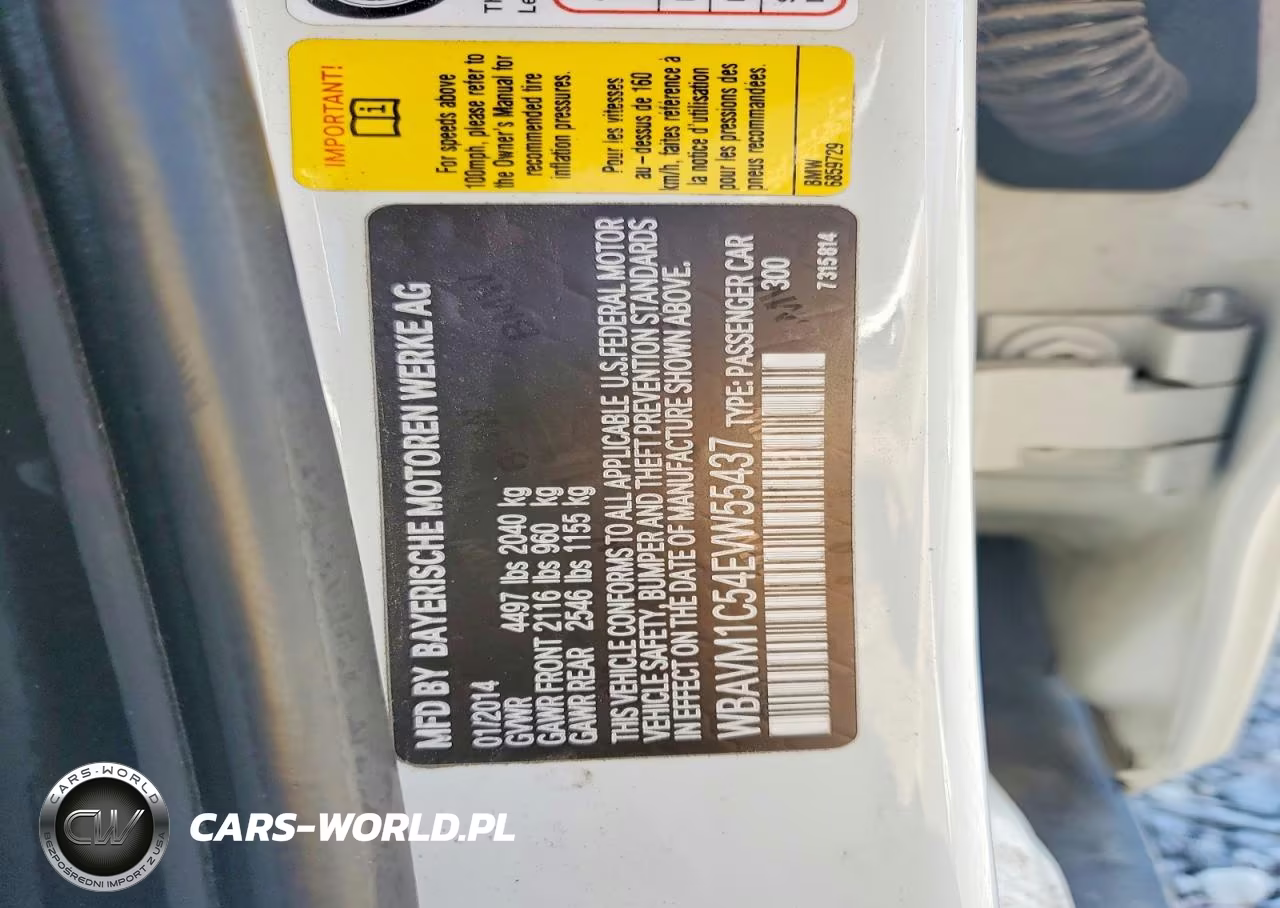 2014 BMW X1 Sdrive28I VIN:WBAVM1C54EVW55437 - 13