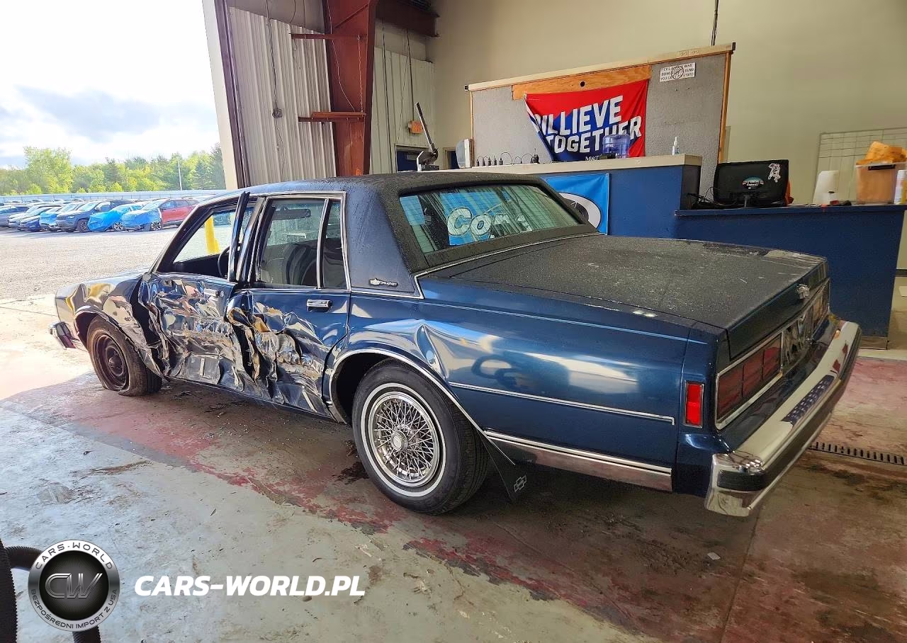 1989 Chevrolet Caprice Classic Brougham VIN:1G1BU51E0KR176011 - 2