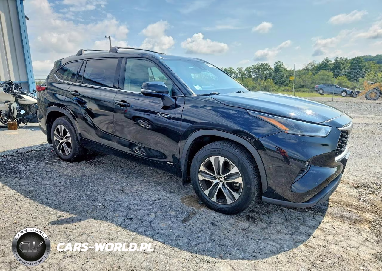 2021 Toyota Highlander Hybrid Xle VIN:5TDGBRCHXMS514326 - 4