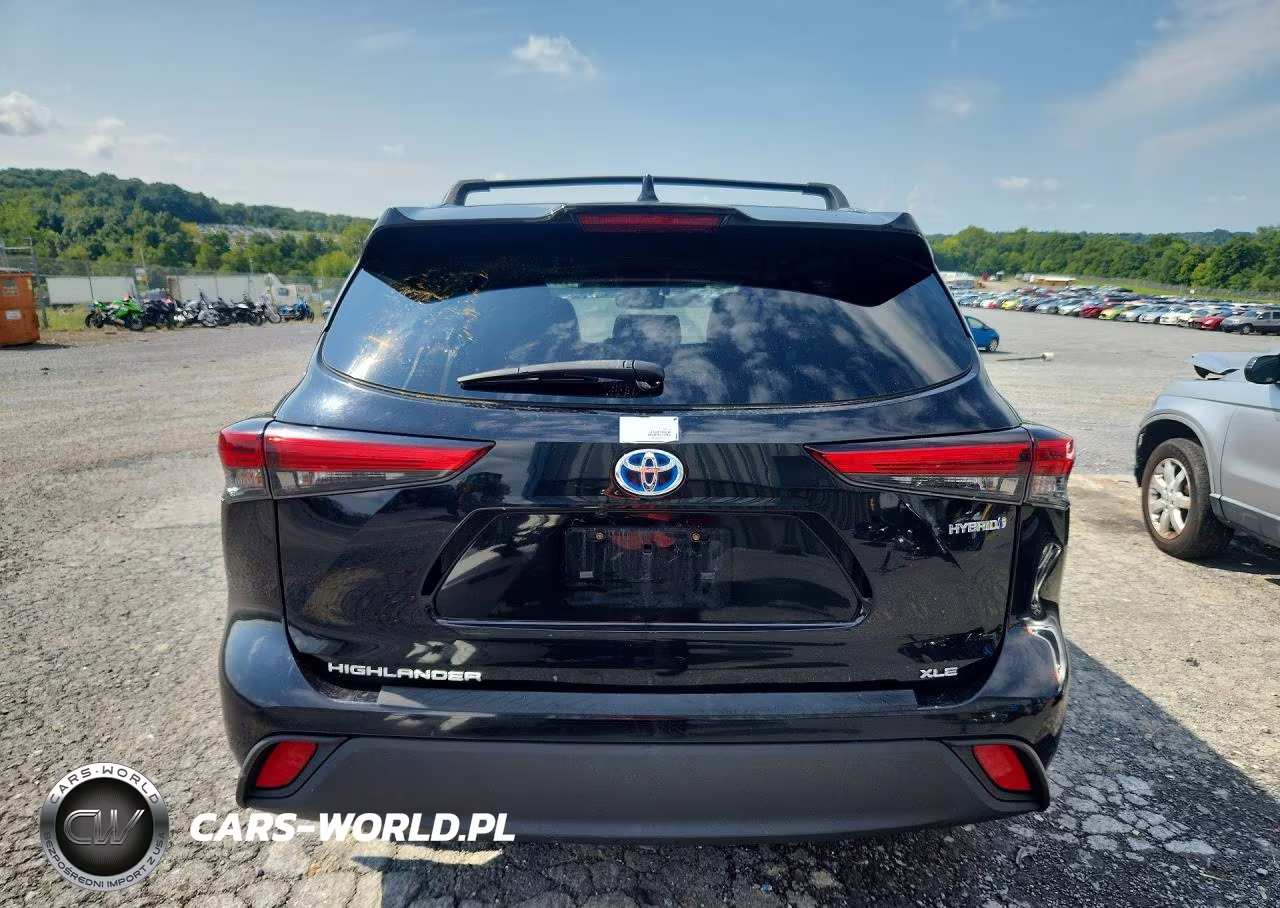 2021 Toyota Highlander Hybrid Xle VIN:5TDGBRCHXMS514326 - 6