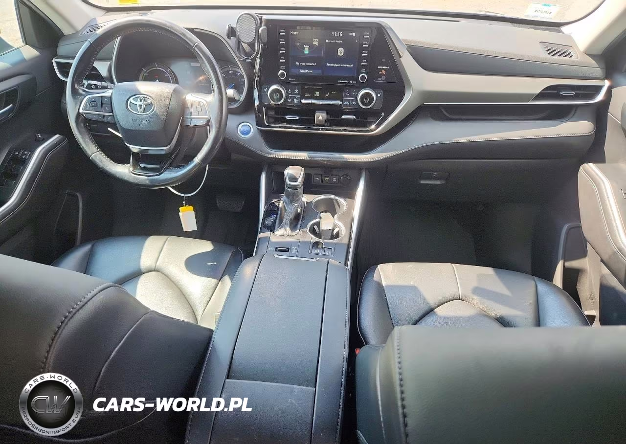 2021 Toyota Highlander Hybrid Xle VIN:5TDGBRCHXMS514326 - 8