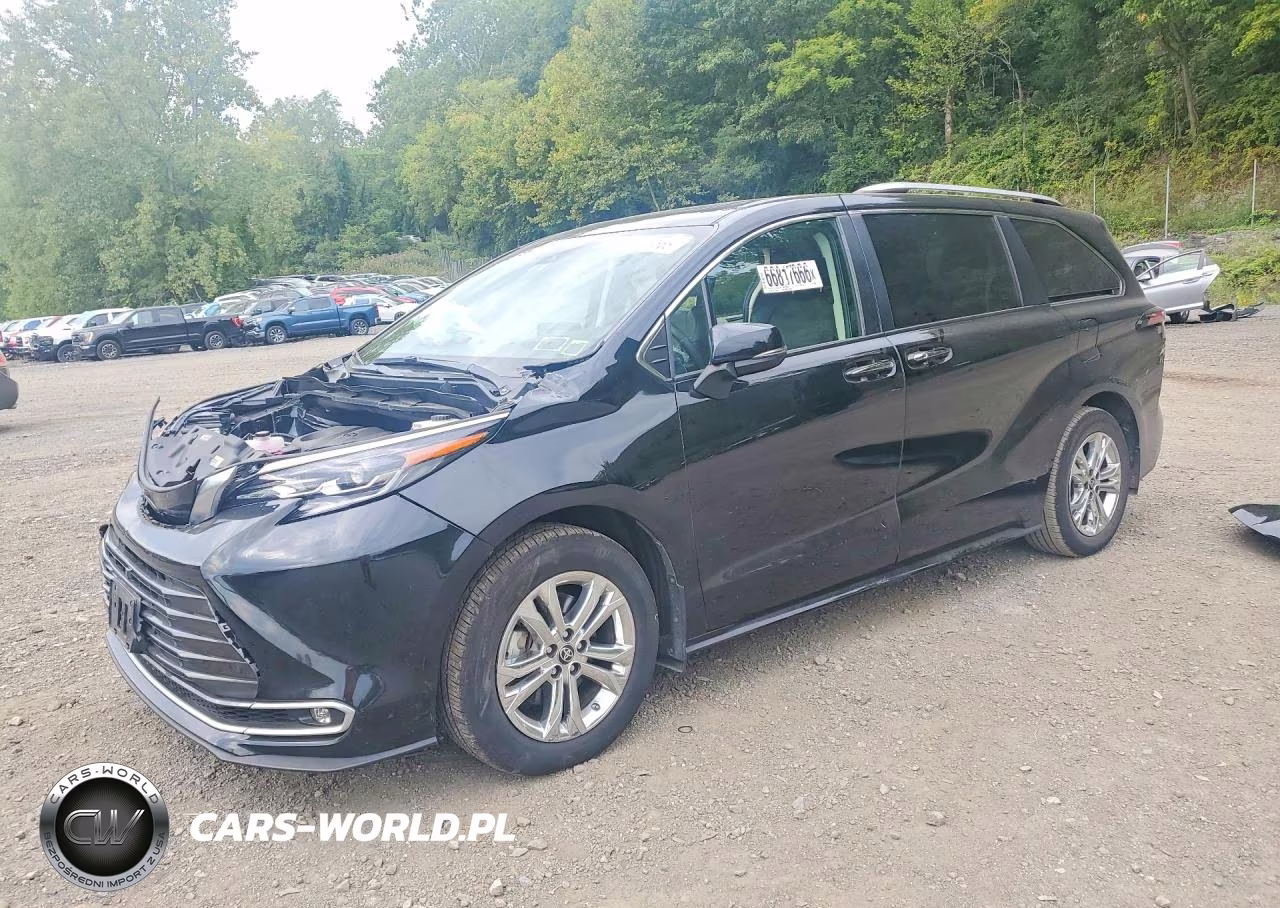2024 Toyota Sienna Platinum 7-Passenger VIN:5TDESKFC5RS130248 - 1