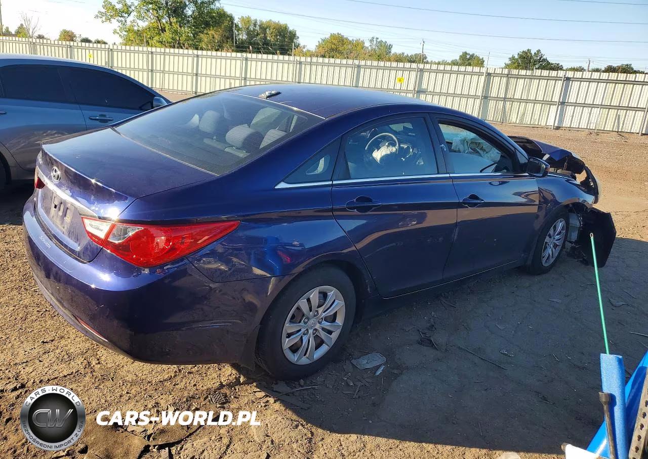 2012 Hyundai Sonata Gls VIN:5NPEB4AC8CH362309 - 3