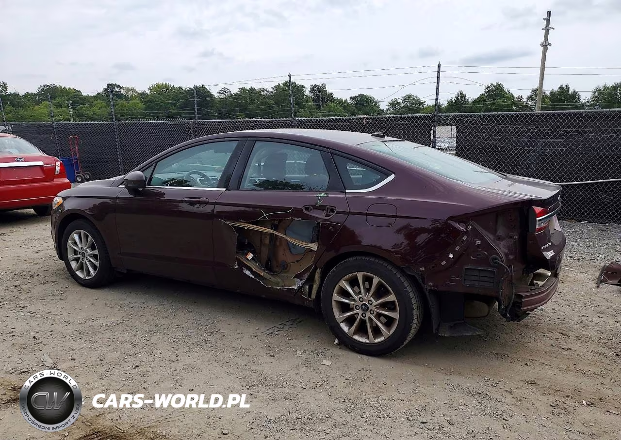 2017 Ford Fusion Se VIN:3FA6P0HD8HR219481 - 2